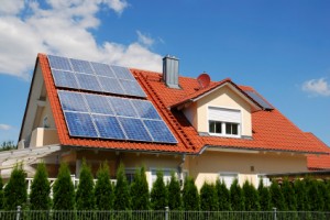 Solaranlagen auf Wohnhäusern